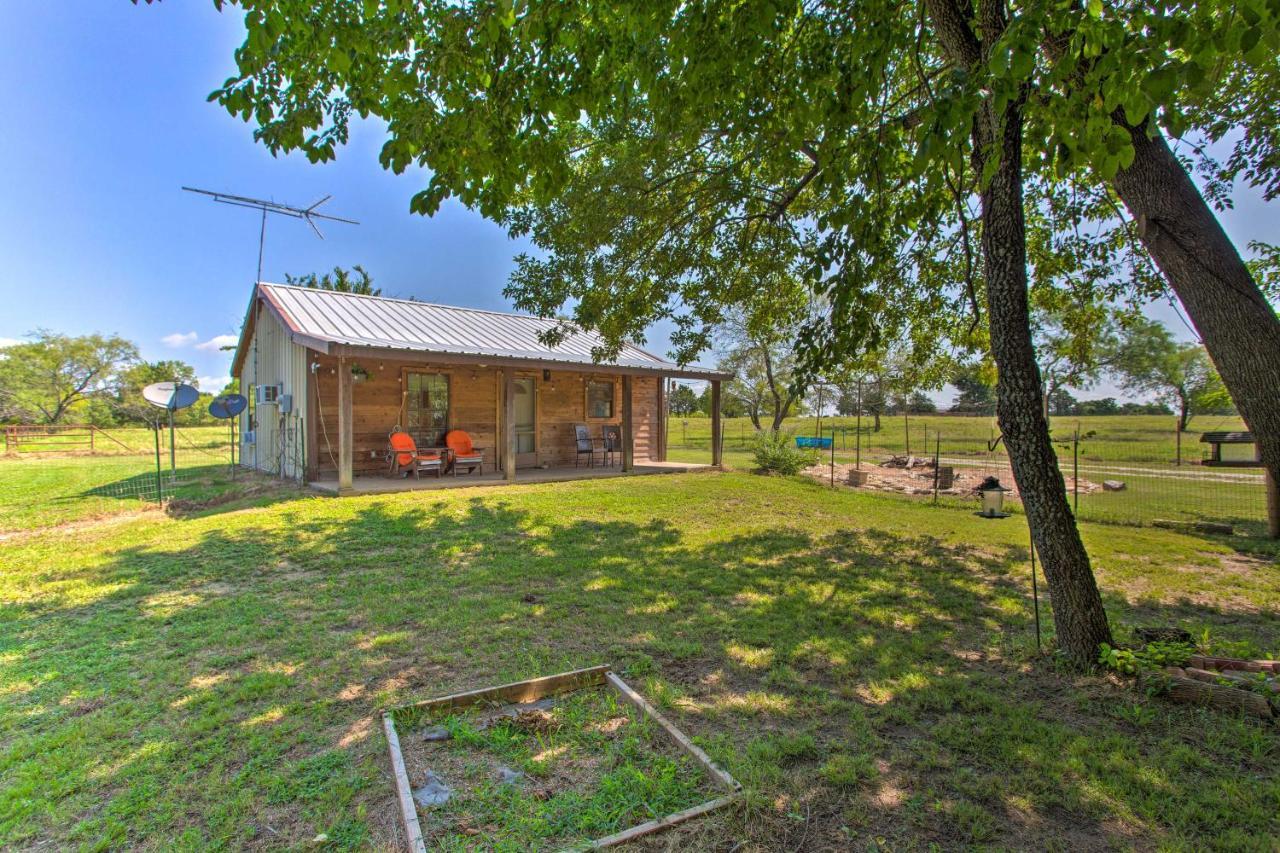 Texas Cabin On 130 Acres Walk To Lake Ray Roberts Collinsville Bagian luar foto
