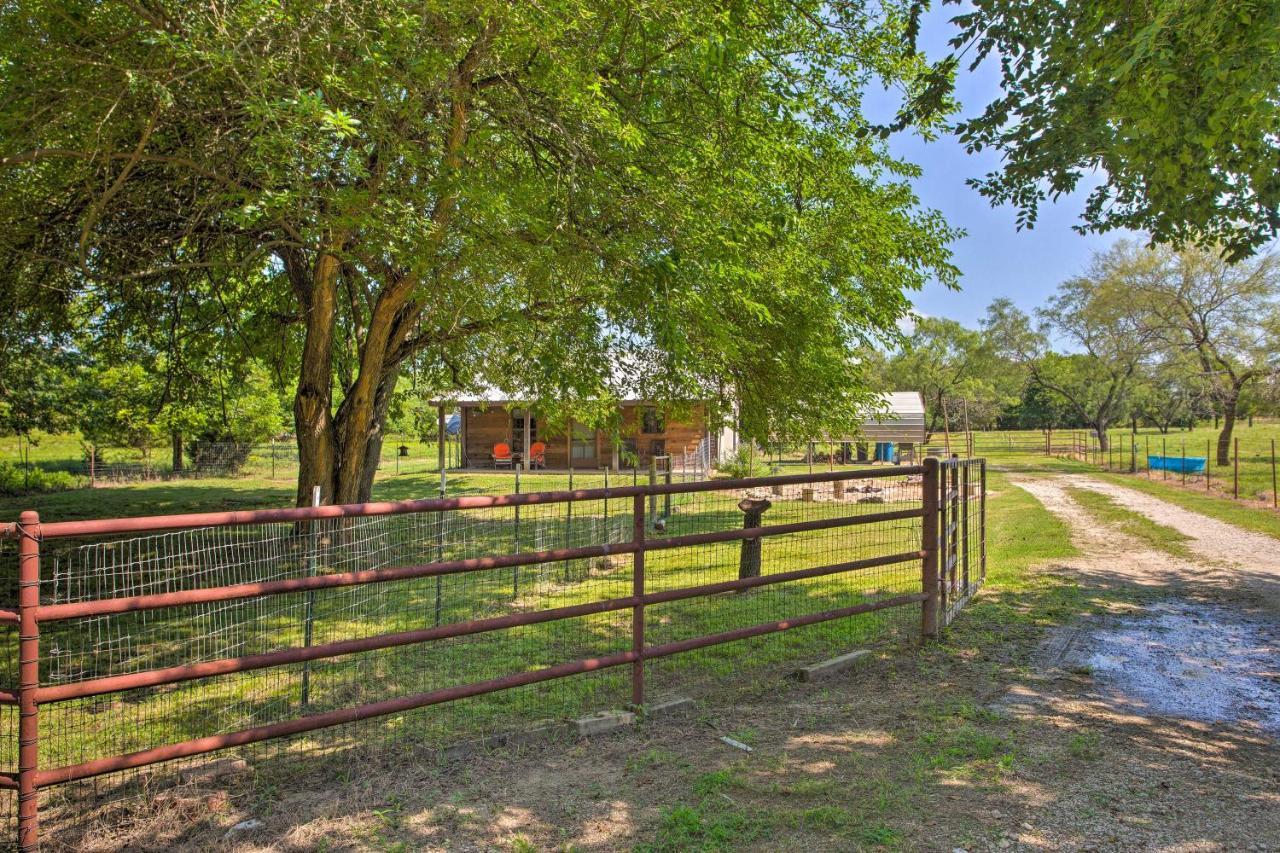 Texas Cabin On 130 Acres Walk To Lake Ray Roberts Collinsville Bagian luar foto