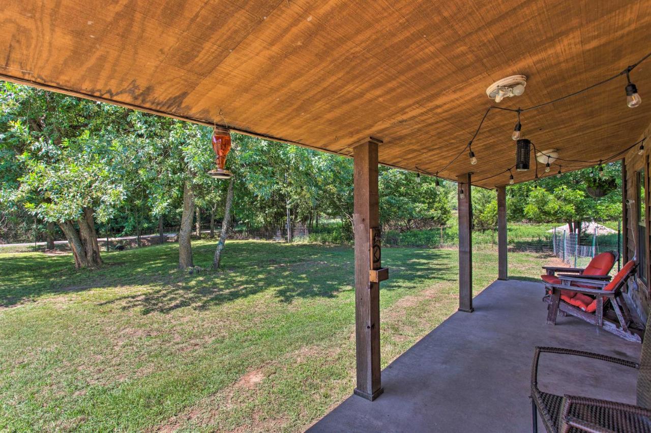 Texas Cabin On 130 Acres Walk To Lake Ray Roberts Collinsville Bagian luar foto